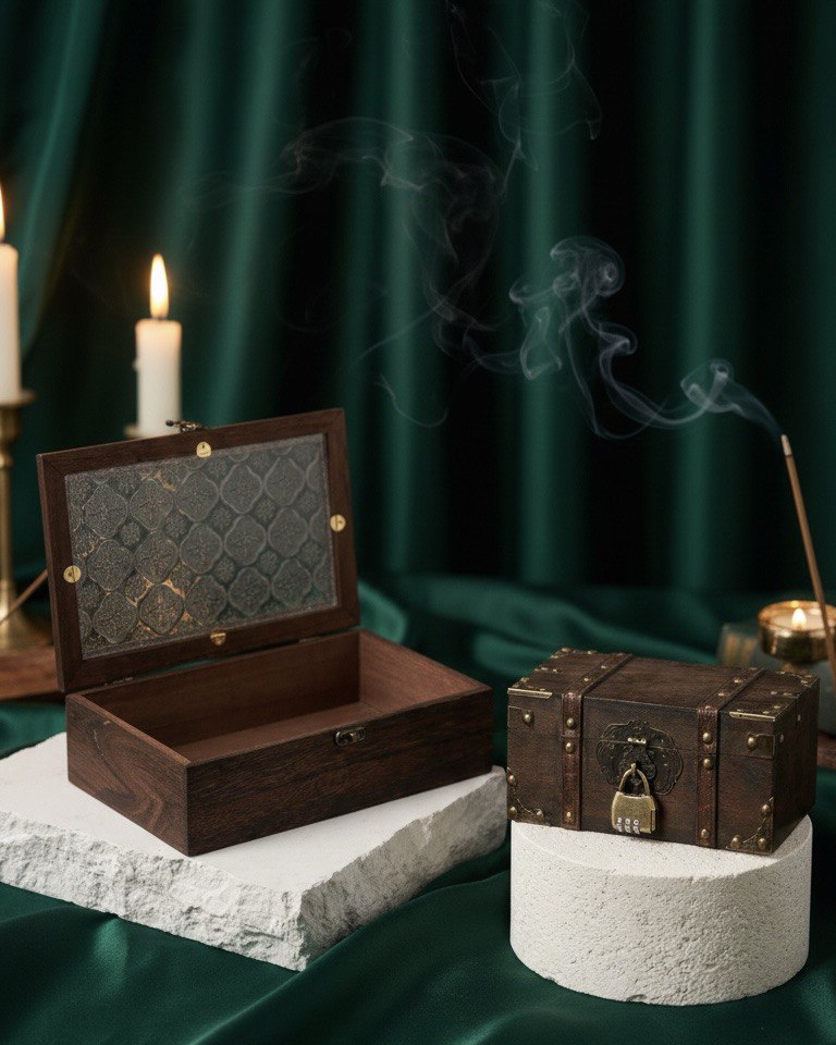 Wooden boxes